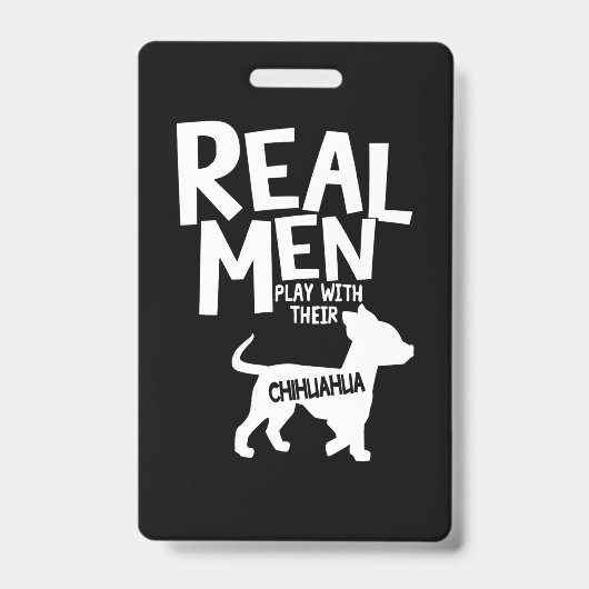 チワワ バッジ (正面)