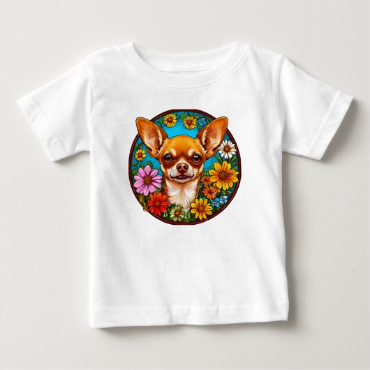 チワワ ベビーTシャツ (正面)