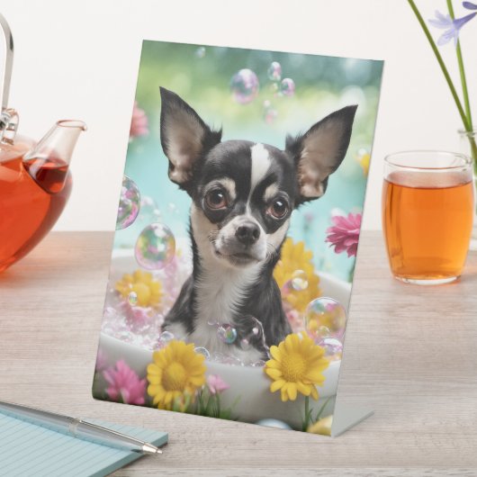 チワワ – ペデスタルサイン 台座サイン (インサイチュ)