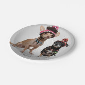 チワワ ペーパープレート (アングル)