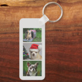 チワワ…マ最高のマムカスタム両面キーチェーン キーホルダー (裏面)