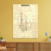 チワワ(メキシコ) キャンバスプリント (インサイチュ (リビング))