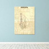 チワワ(メキシコ) キャンバスプリント (インサイチュ (ウッドフロア))