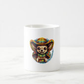 チワワ メキシコ シンコデマヨ 笑える犬 コーヒーマグカップ (中央)