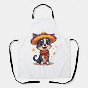 チワワ メキシコ シンコデマヨ 笑犬 コピー エプロン