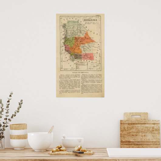 チワワ（メキシコ） ポスター (キッチン)