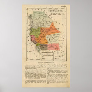 チワワ、メキシコ ポスター