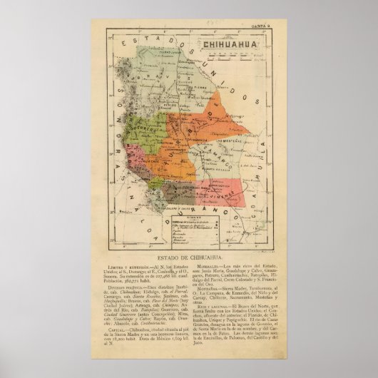 チワワ（メキシコ） ポスター (正面)