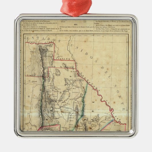 チワワ、メキシコ メタルオーナメント (正面)