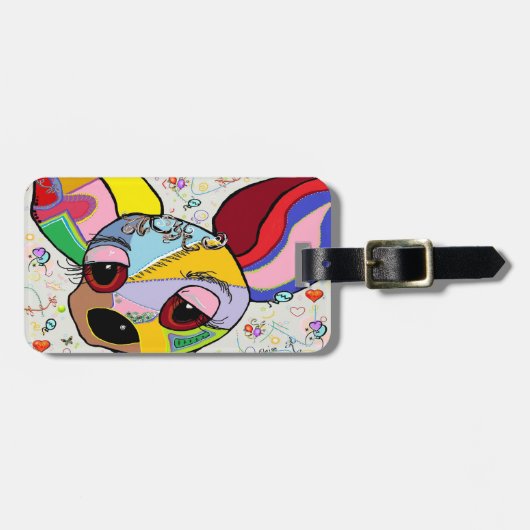 チワワ ラゲッジタグ (正面横)