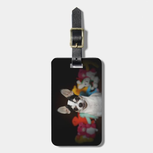 チワワ ラゲッジタグ (正面縦)