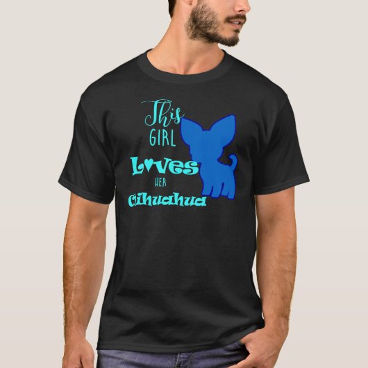 チワワ・ラブ！ Tシャツ (正面)
