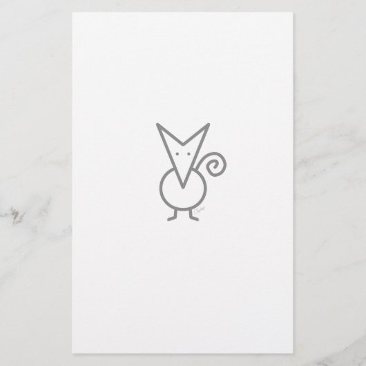 チワワ 便箋 (正面)