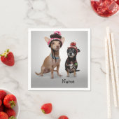 チワワ（名前） スタンダードカクテルナプキン (インサイチュ)