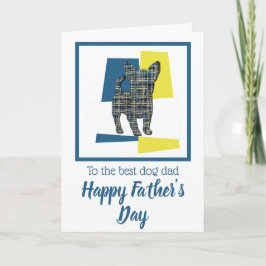 チワワ 犬 シルエット トリカラー 父の日 カード