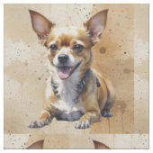 チワワ 犬 ペット 動物 ファブリック (クローズアップ)