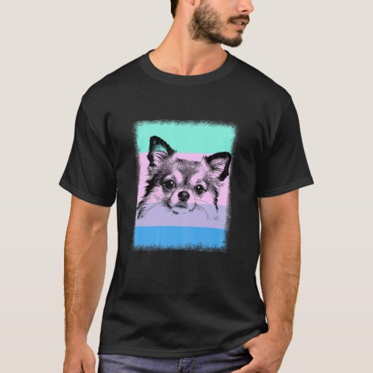 チワワ – 犬 Tシャツ (正面)