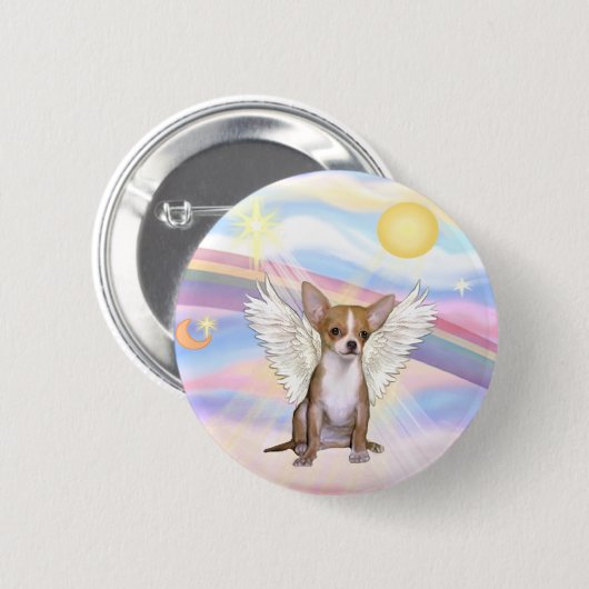 チワワ 缶バッジ (正面&裏面)
