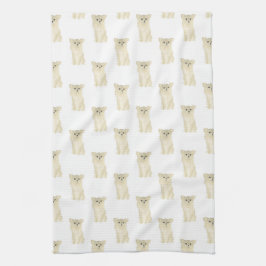 チワワ(長髪、子鹿) キッチンタオル