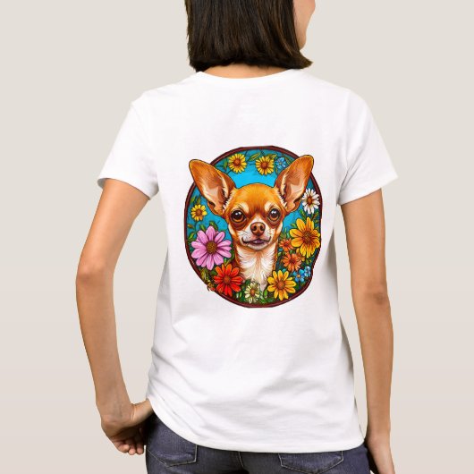 チワワ Tシャツ (裏面)