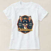 チワワ Tシャツ (デザイン正面)