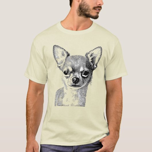 チワワ Tシャツ (正面)