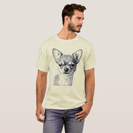チワワ Tシャツ (正面フル)