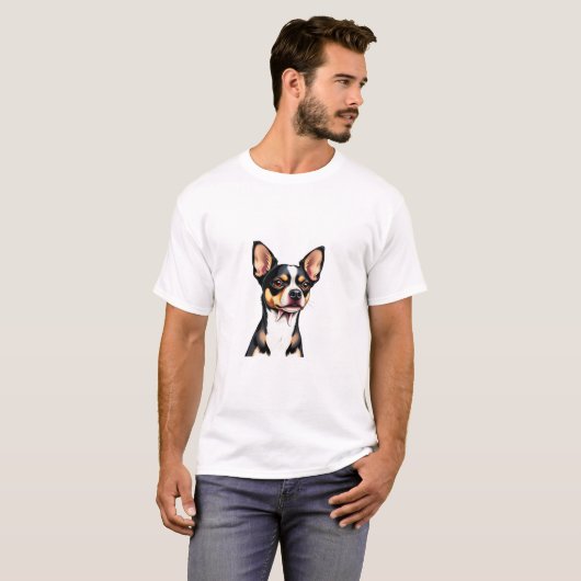 チワワ Tシャツ (正面フル)