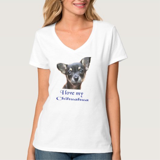 チワワ Tシャツ (正面)