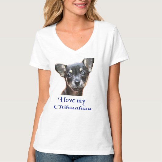 チワワ Tシャツ (正面)
