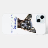 チワワiPhone 15ケース Case-Mate iPhoneケース (裏面 (横))