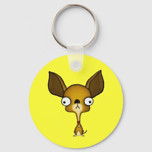 チワワKeychain キーホルダー (正面)