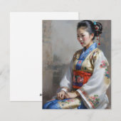 チワン中国の族の女性E シーズンカード (正面/裏面)