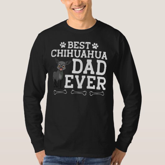 チワ最高のワパパエバー Tシャツ (正面)