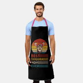 チワ最高のワホアモマエバーレトロヴィンテージ エプロン (着用した状態)