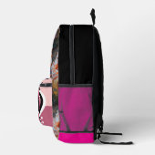 チワ王室のワプリンセスプリントカットソーバッグ プリントバックパック (右)