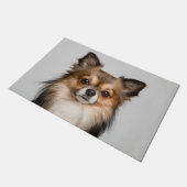 チワ素晴らしワポートレート ドアマット (アングル)