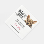 チワ結婚ワさん スタンダードランチョンナプキン (角)