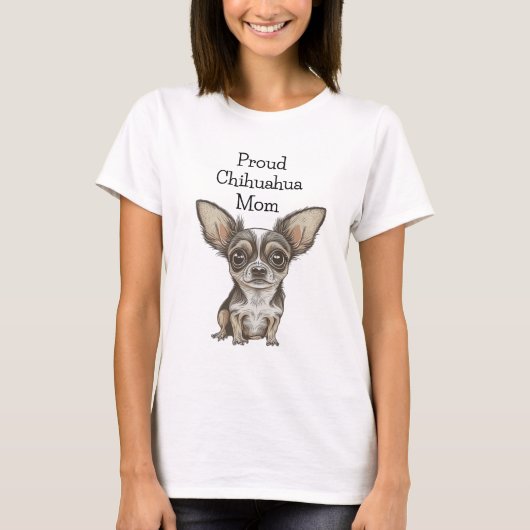 チワ誇りを持ったホアママ Tシャツ (正面)