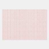 チンとツの包装紙 ラッピングペーパーシート (正面)