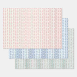 チンとツの包装紙 ラッピングペーパーシート