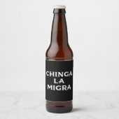 チンガラLAマイガ ビールラベル (正面)
