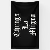 チンガラLAマイガ 横断幕 (縦)