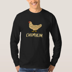 チンキンチキンドッグバージョン農場鳥卵ナゲット Tシャツ