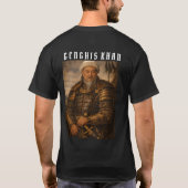 チンギス・ハン 処罰 Tシャツ (裏面)