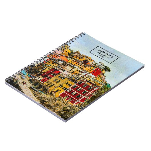 チンクテレリグーリアイタリアヨーロッパ旅行 ノートブック (左側)