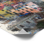 チンクテレ水彩画 ポスター (角)