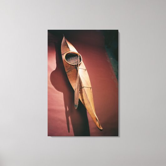 チングライトカヤック キャンバスプリント (正面)