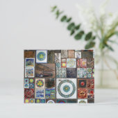 チンケなタイル ポストカード (スタンド正面)