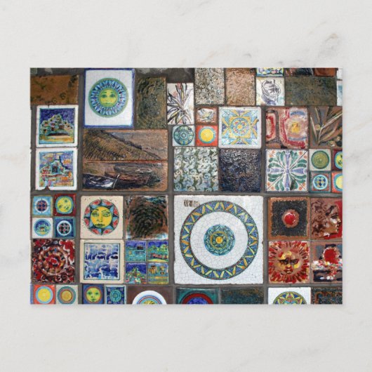 チンケなタイル ポストカード (正面)